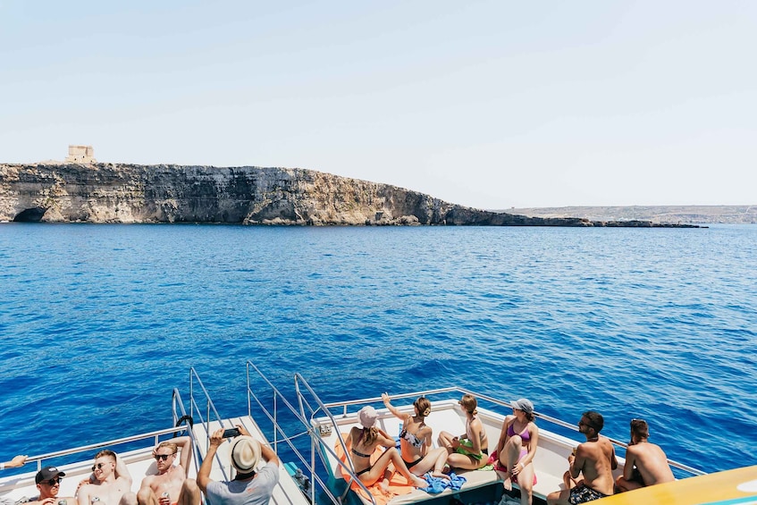 Picture 8 for Activity Comino: Blue Lagoon, Crystal Lagoon, and Seacaves Tour