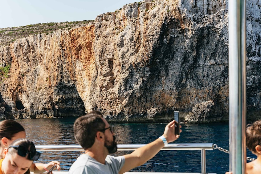 Picture 11 for Activity Comino: Blue Lagoon, Crystal Lagoon, and Seacaves Tour