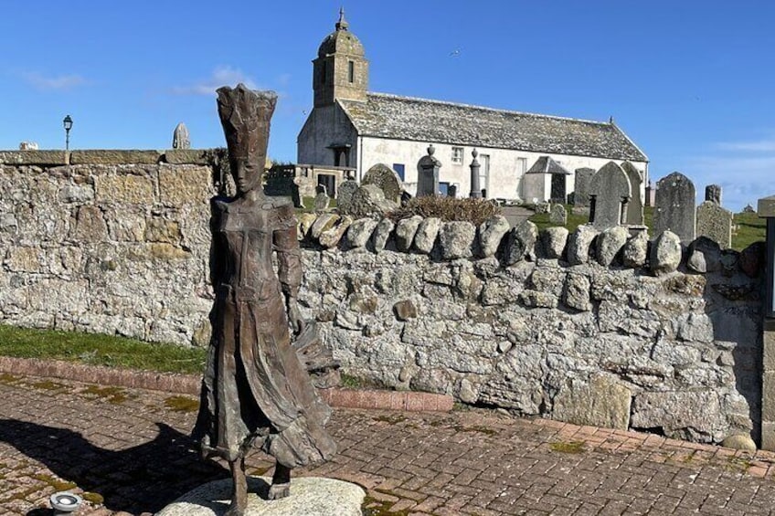 The Pictish Queen at Tarbat Discovery Centre
