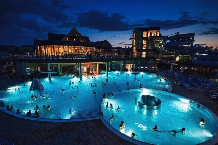 Zakopane to Chocholow Thermal Pools All Day Ticket with Pickup 