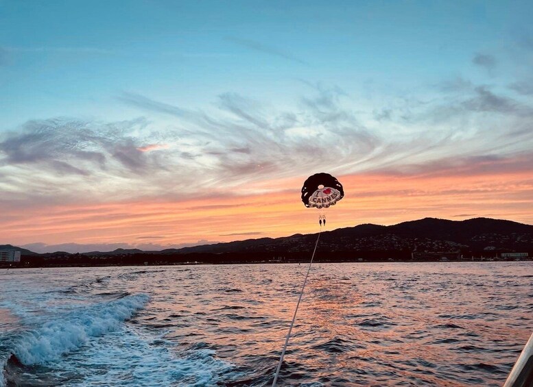 Picture 3 for Activity Cannes: Parasailing Experience for Couples, Family & Friends