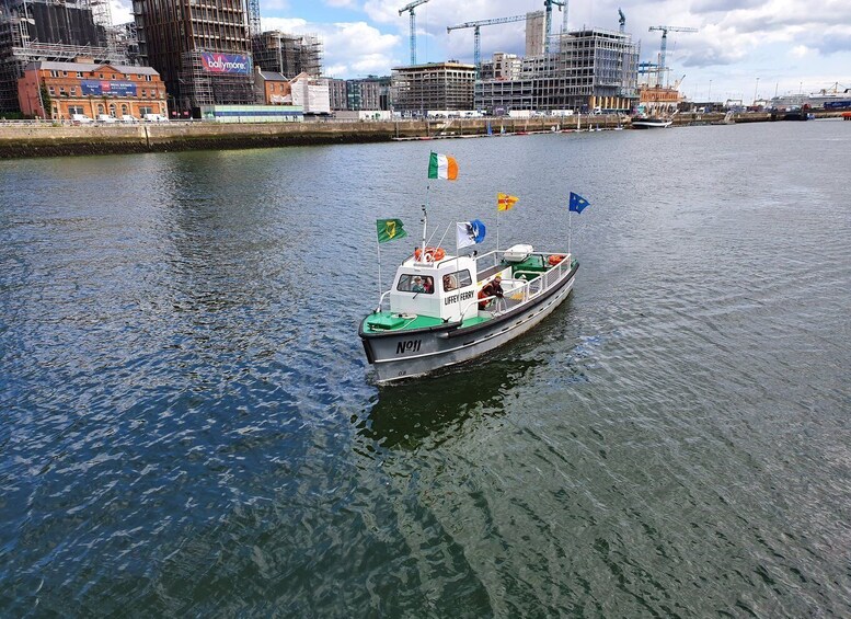 Dublin: Old Liffey Ferry Guided Tour