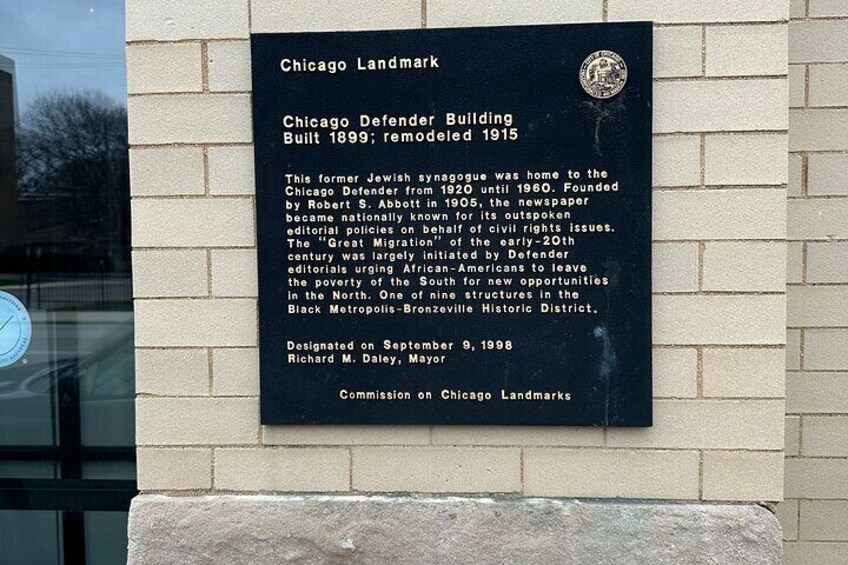 Robert S. Abbott
CHICAGO DEFENDER BUILDING