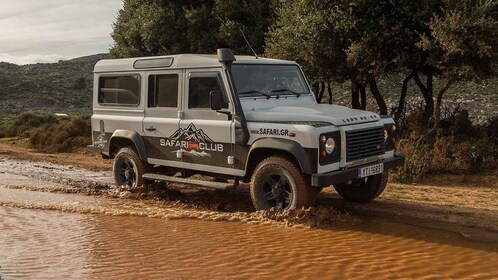 克里特岛西南部的 Rethymno Land Rover Safari 之旅