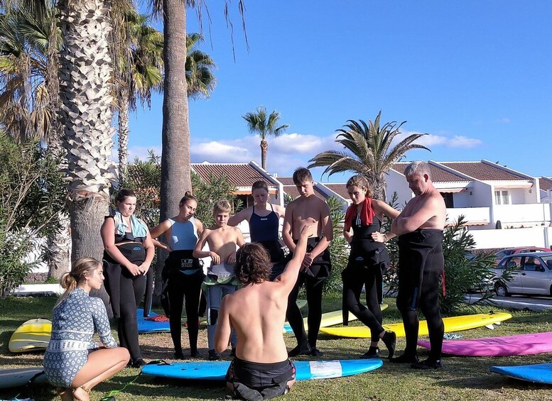 Picture 3 for Activity Playa de Las Americas: Surfing Group Lesson with equipment