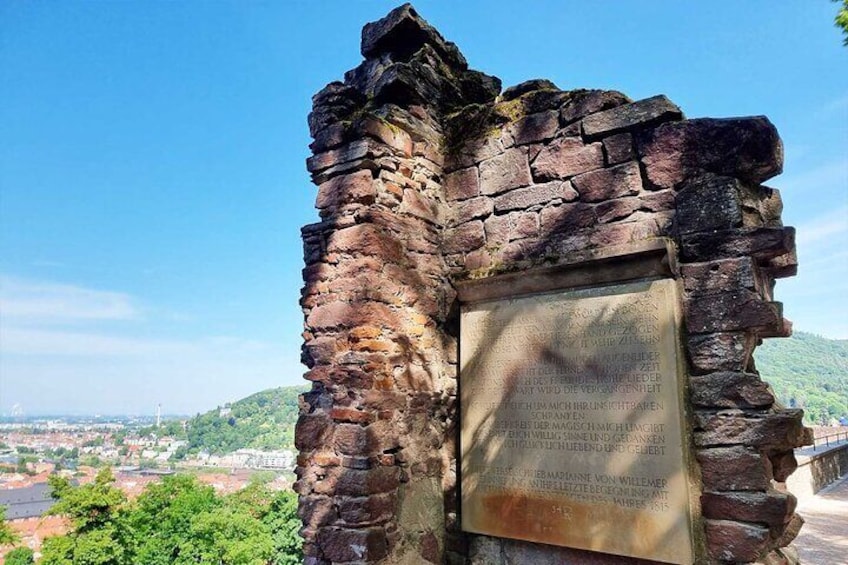 Private audio book city rally around the old town and Heidelberg Castle