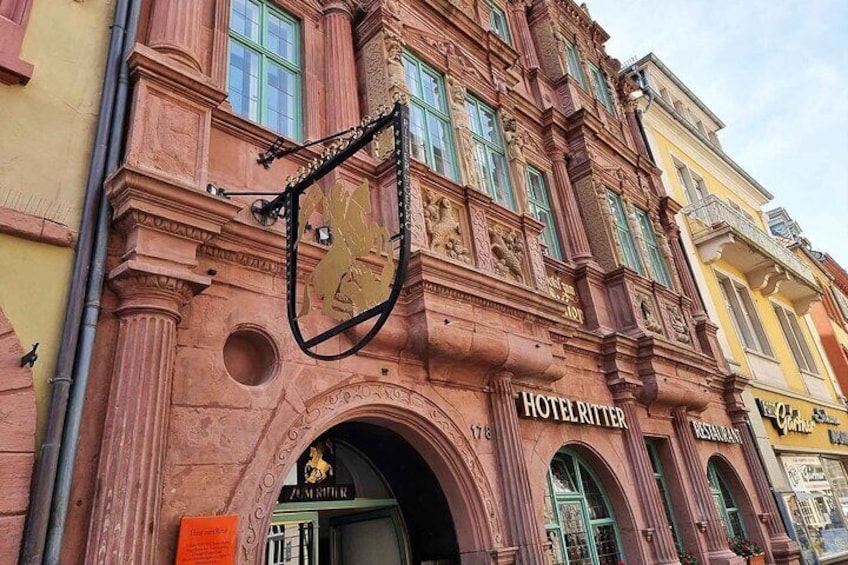 Private audio book city rally around the old town and Heidelberg Castle