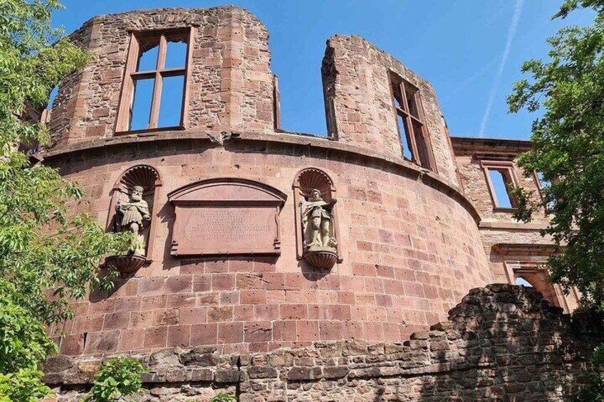 Private audio book city rally around the old town and Heidelberg Castle