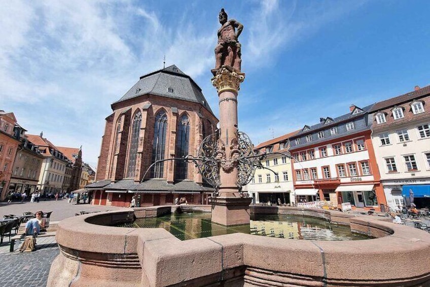 Private audio book city rally around the old town and Heidelberg Castle