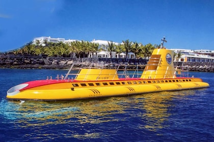 Lanzarote: Dykning i riktig ubåt med upphämtning på hotellet