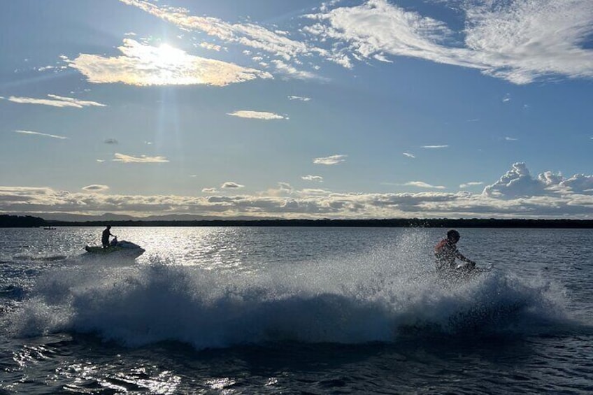 4 Hour Jetski Adventure to the Top of South Stradbroke Island