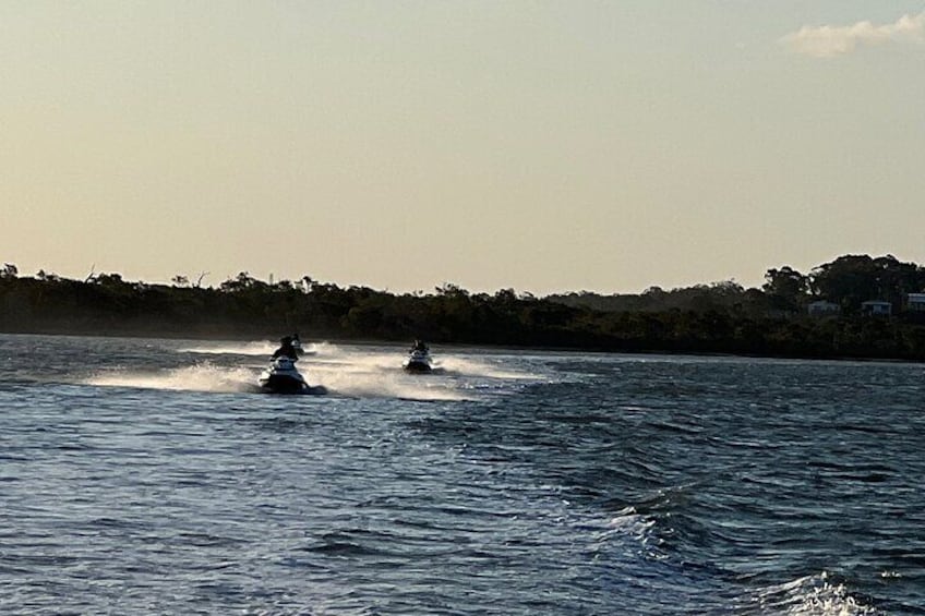 Ultimate 10 Hour Jetski Adventure from Gold Coast to Tangalooma