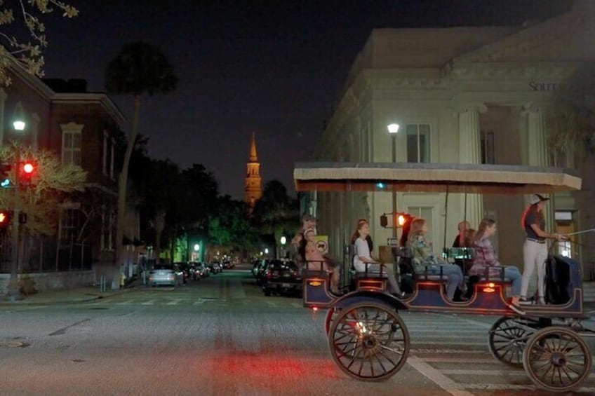 Private Evening Haunted History Carriage Tour in Charleston