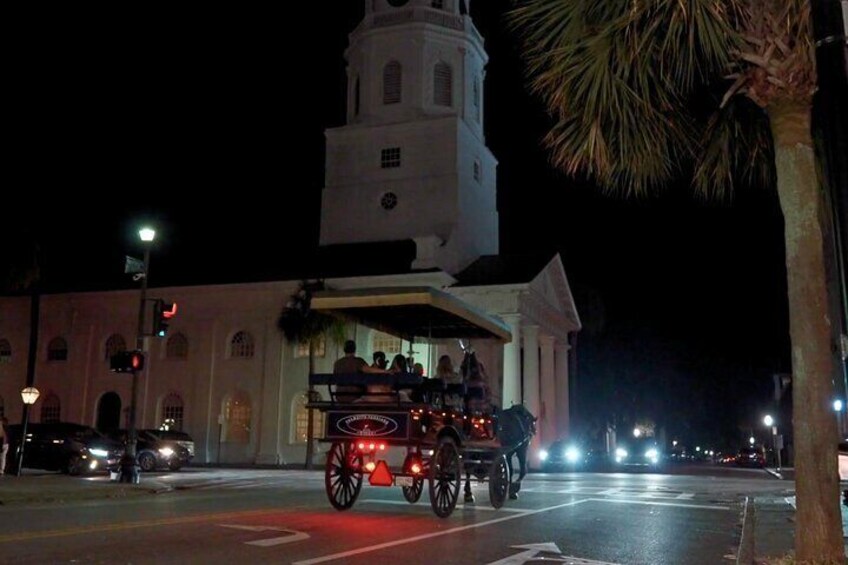 Private Evening Haunted History Carriage Tour in Charleston