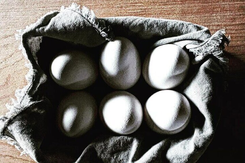 Fresh eggs from the farm