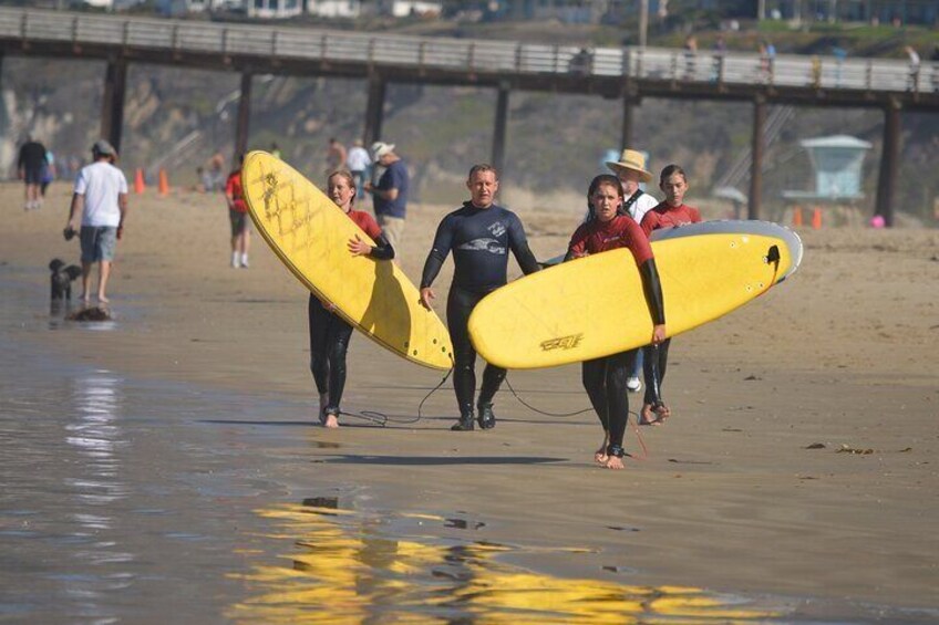 Our Surf Instructor teaching YOUR small group! 