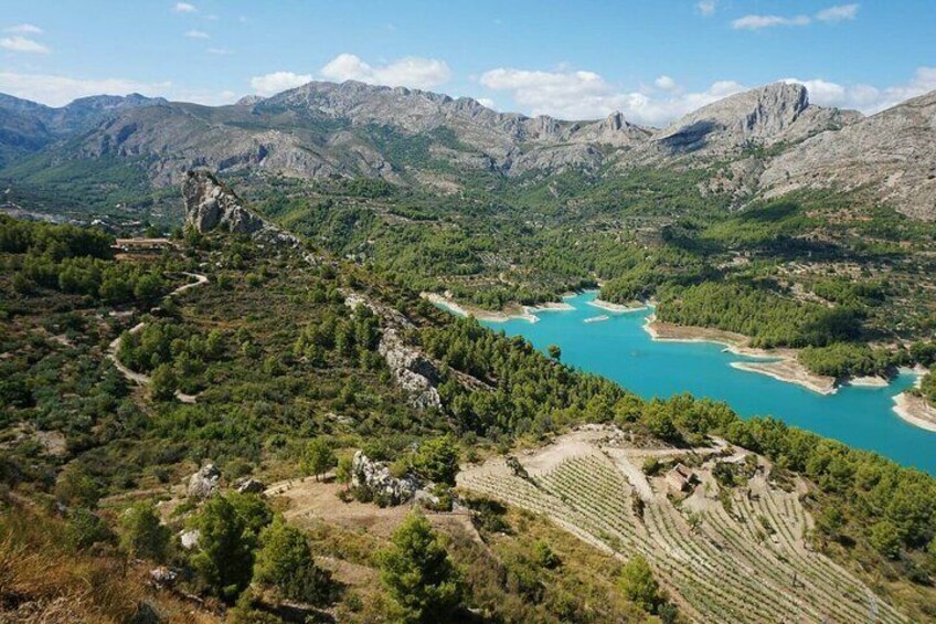 Guadalest and Algar Waterfalls Tour from Alicante or Benidorm