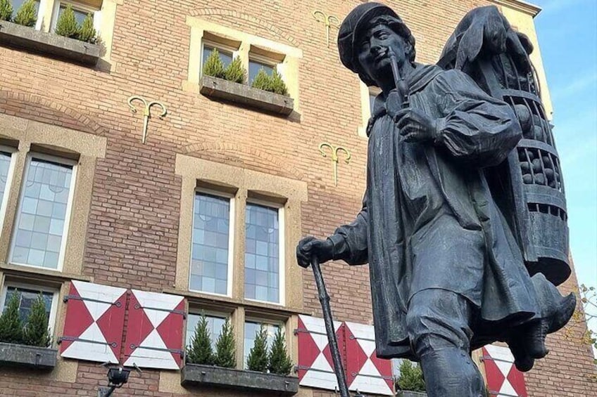 Private audio book city rally in the old town of Münster