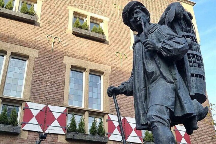 Private audio book city rally in the old town of Münster