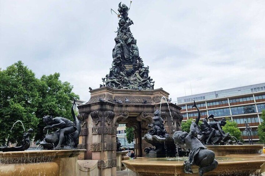 Audiobook City Rally in Mannheim's Old Town