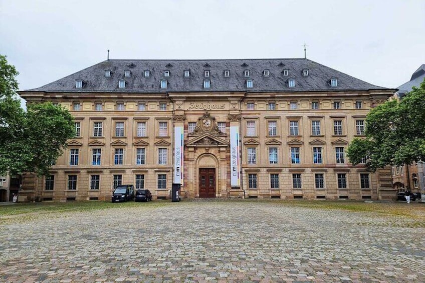 Audiobook City Rally in Mannheim's Old Town