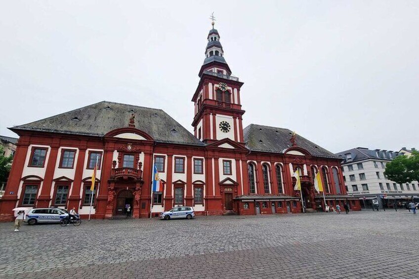 Audiobook City Rally in Mannheim's Old Town