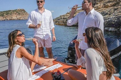 Morning Half Day Shared Speed Boat Trip to Sikia and Kleftiko