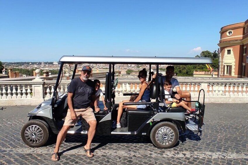 3-Hour Private Tour of Rome with Golf Cart