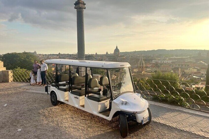 3-Hour Private Tour of Rome with Golf Cart