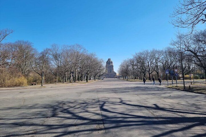 Audiobook City Rally at the Battle of the Nations Monument in Leipzig