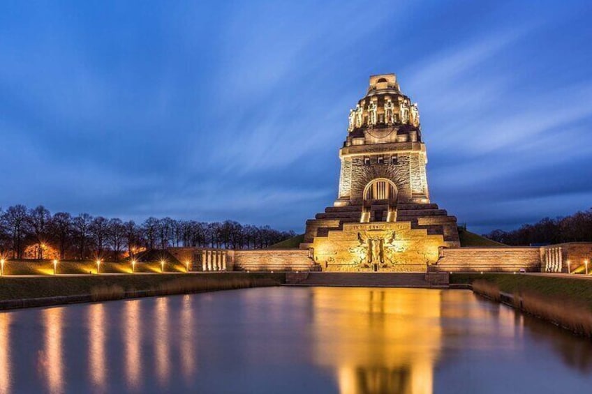 Audiobook City Rally at the Battle of the Nations Monument in Leipzig