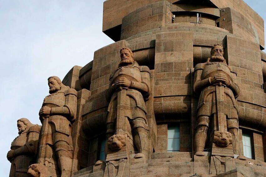 Audiobook City Rally at the Battle of the Nations Monument in Leipzig