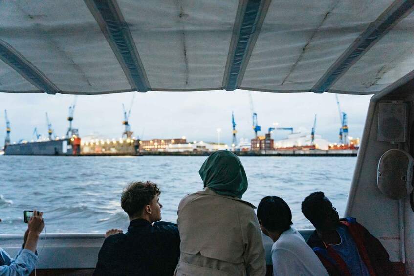 Picture 4 for Activity Hamburg: 90-Minute Evening Lights Harbor Cruise