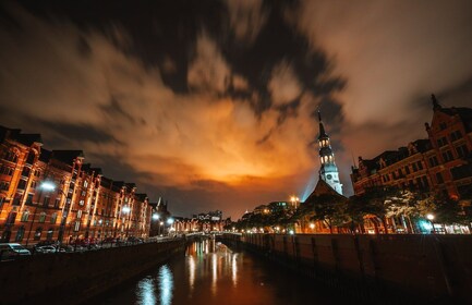 Hambourg : croisière nocturne dans le port de 90 minutes