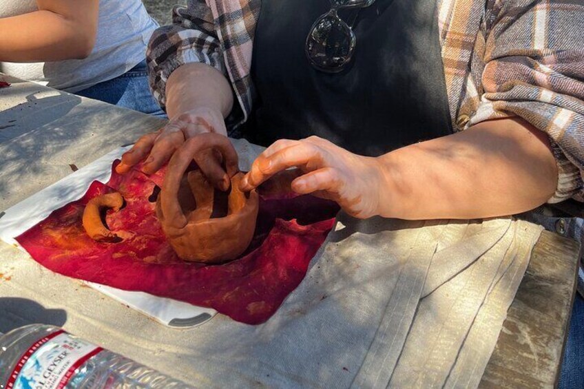 Wild Clay and Earthenware Pottery Workshop