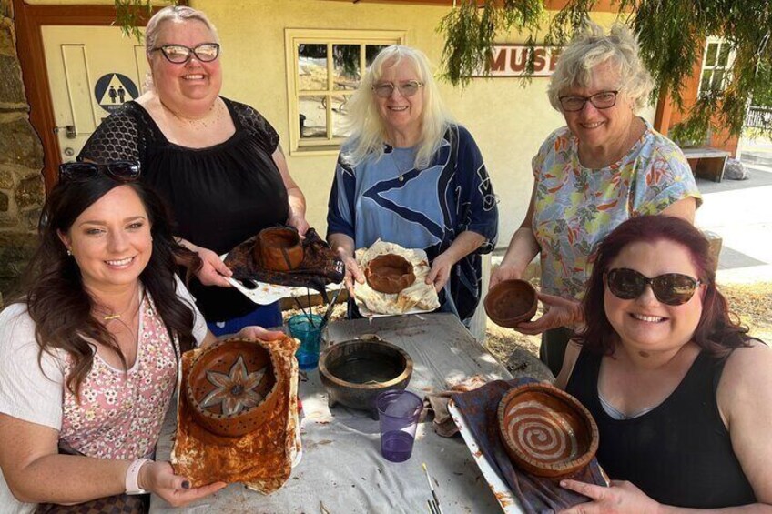 Wild Clay and Earthenware Pottery Workshop