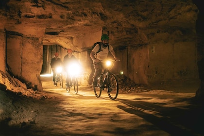 Valkenburg: Cave Biking Underground Bike Tour