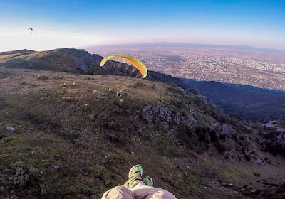 Paragliding Sofia from Above