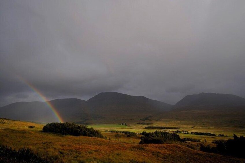 Rainbow at Loch Tulla before Glencoe