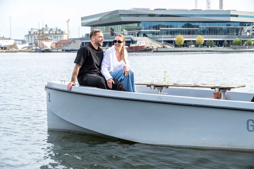 Picture 3 for Activity Aarhus: 1 or 1,5 Hour Boat Rental - No License Required