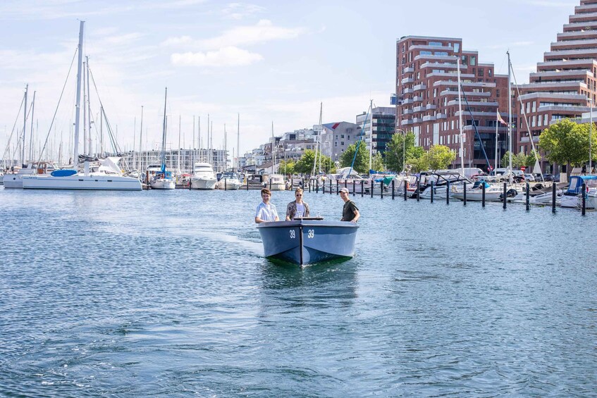 Picture 2 for Activity Aarhus: 1 or 1,5 Hour Boat Rental - No License Required