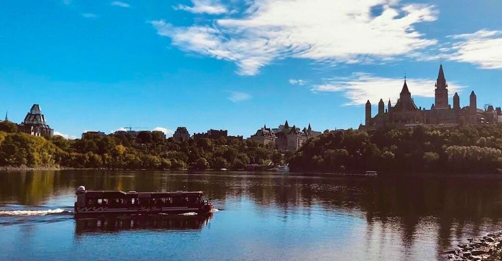 Picture 4 for Activity Ottawa: Bilingual Guided City Tour by Amphibious Bus