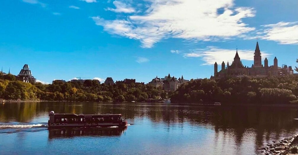 Picture 4 for Activity Ottawa: Bilingual Guided City Tour by Amphibious Bus