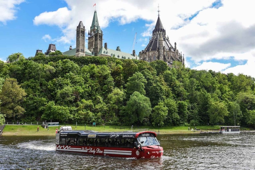 Picture 1 for Activity Ottawa: Bilingual Guided City Tour by Amphibious Bus