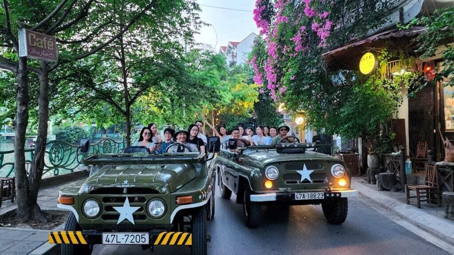 Hanoi Hidden Gems Vintage Jeep Exploration of Food Culture