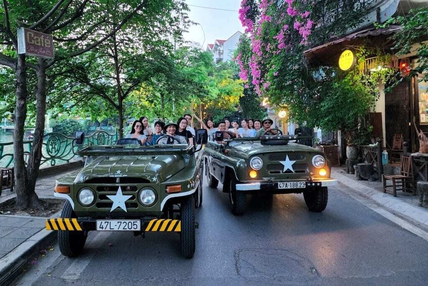 Hanoi Hidden Gems Vintage Jeep Exploration of Food Culture