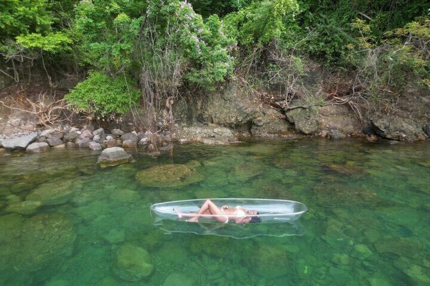 Clear Kayak Drone Photoshoot in St. Lucia