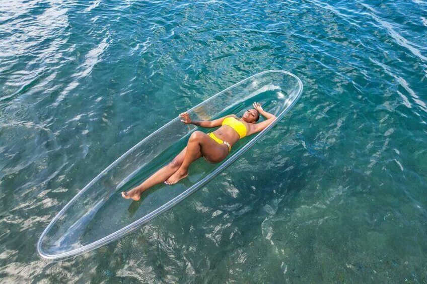 Clear Kayak Drone Photoshoot in St. Lucia