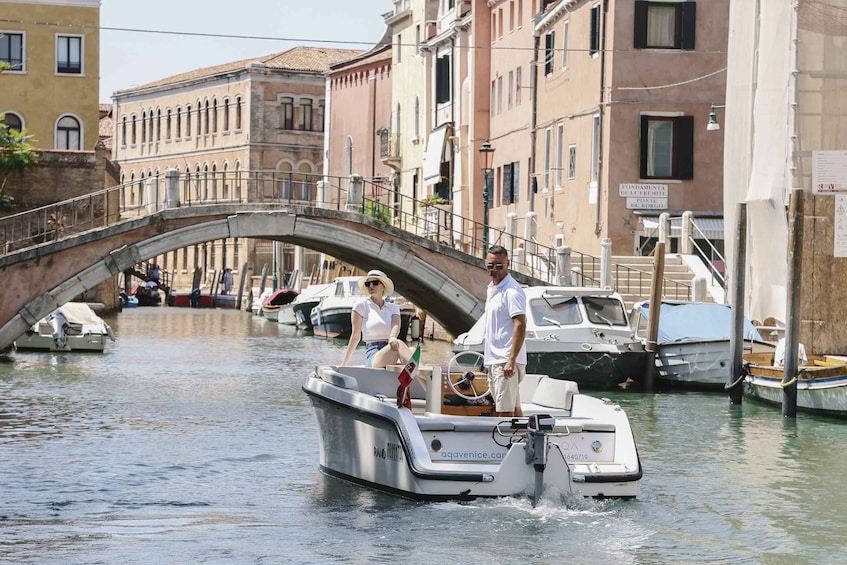 Picture 1 for Activity Venice: Hidden Canals on Electric Boat