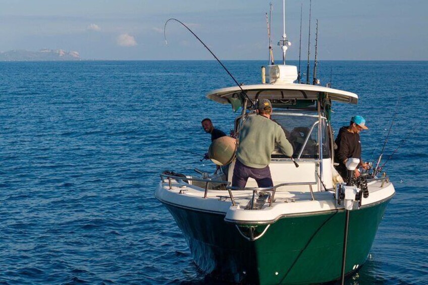 A full day fishing in Sicily